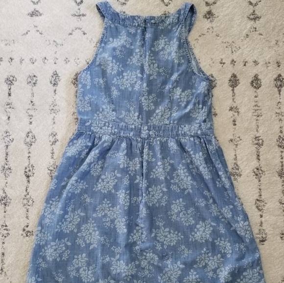 LOFT Dress Medium Womens Floral Lightweight Casual Dress - Picture 3 of 5